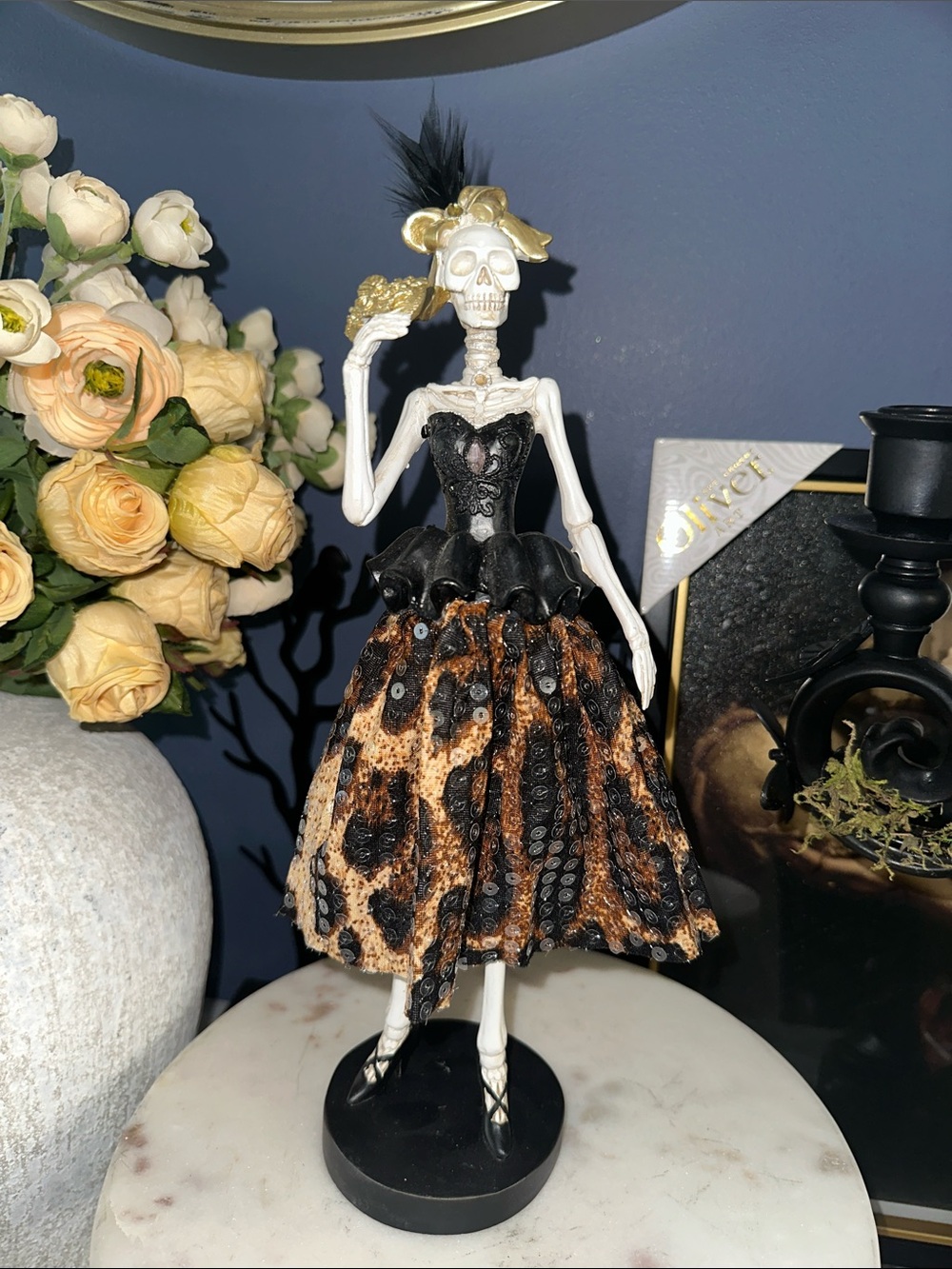 Halloween Masquerade Skeleton lady